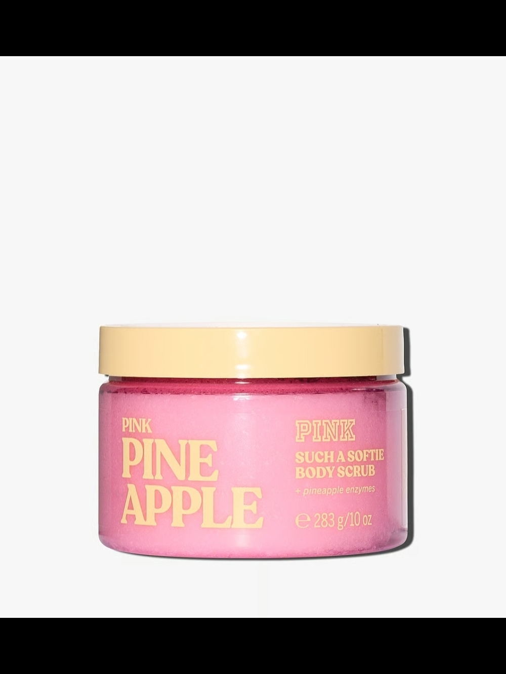 PINK Victoria's Secret Pink & Yellow Pineapple Body Scrub